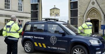 Security Services on patrol